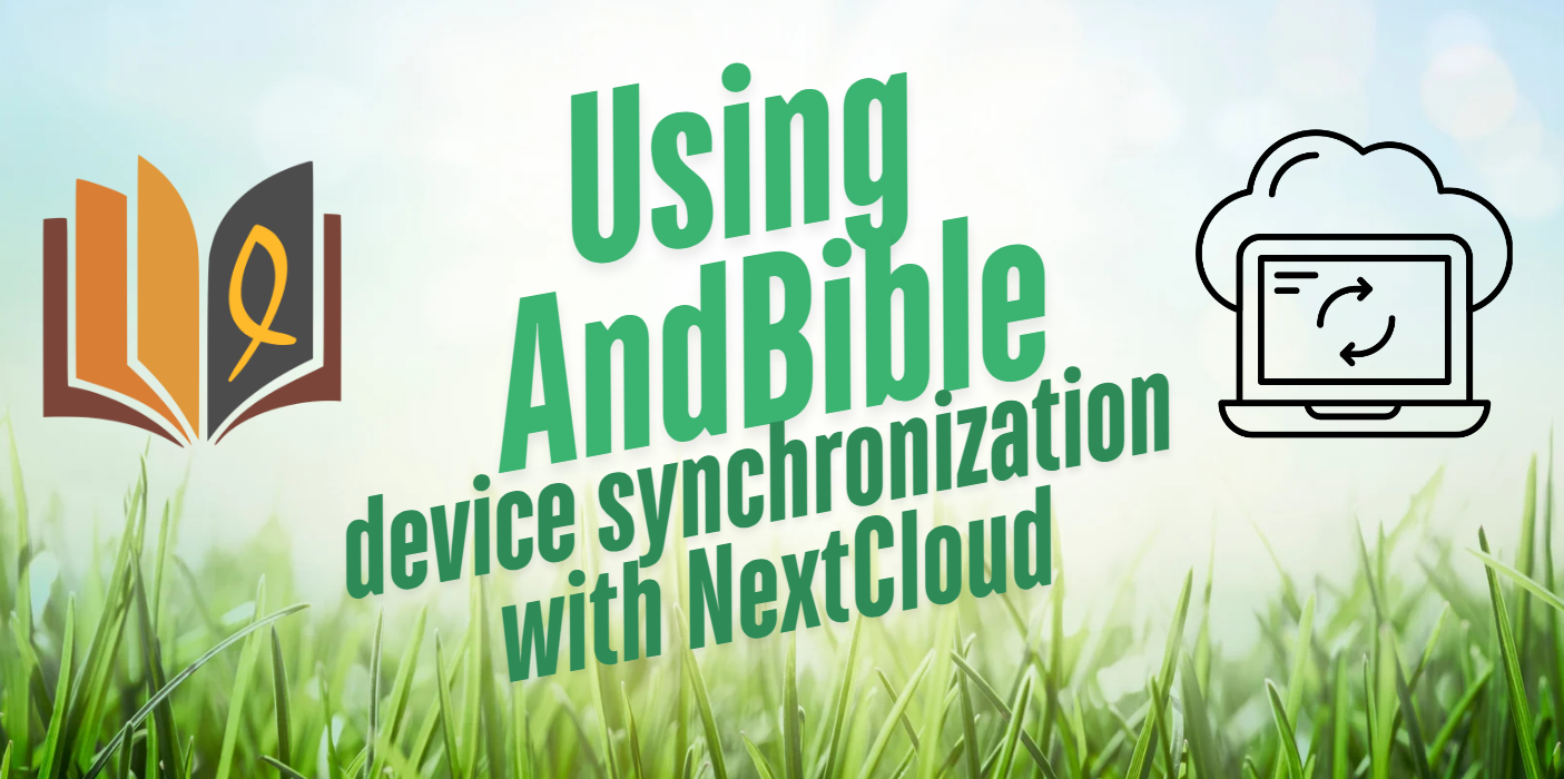 Using AndBible device synchronization with NextCloud
