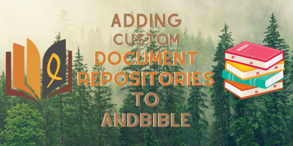 New video: How to setup custom document repositories in AndBible